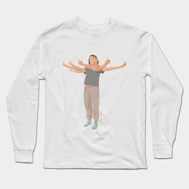 2020 Long Sleeve T-Shirt by Giselle Dekel